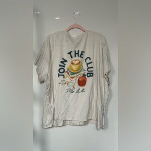 Old Navy literature and reading graphic t-shirt, size 4X